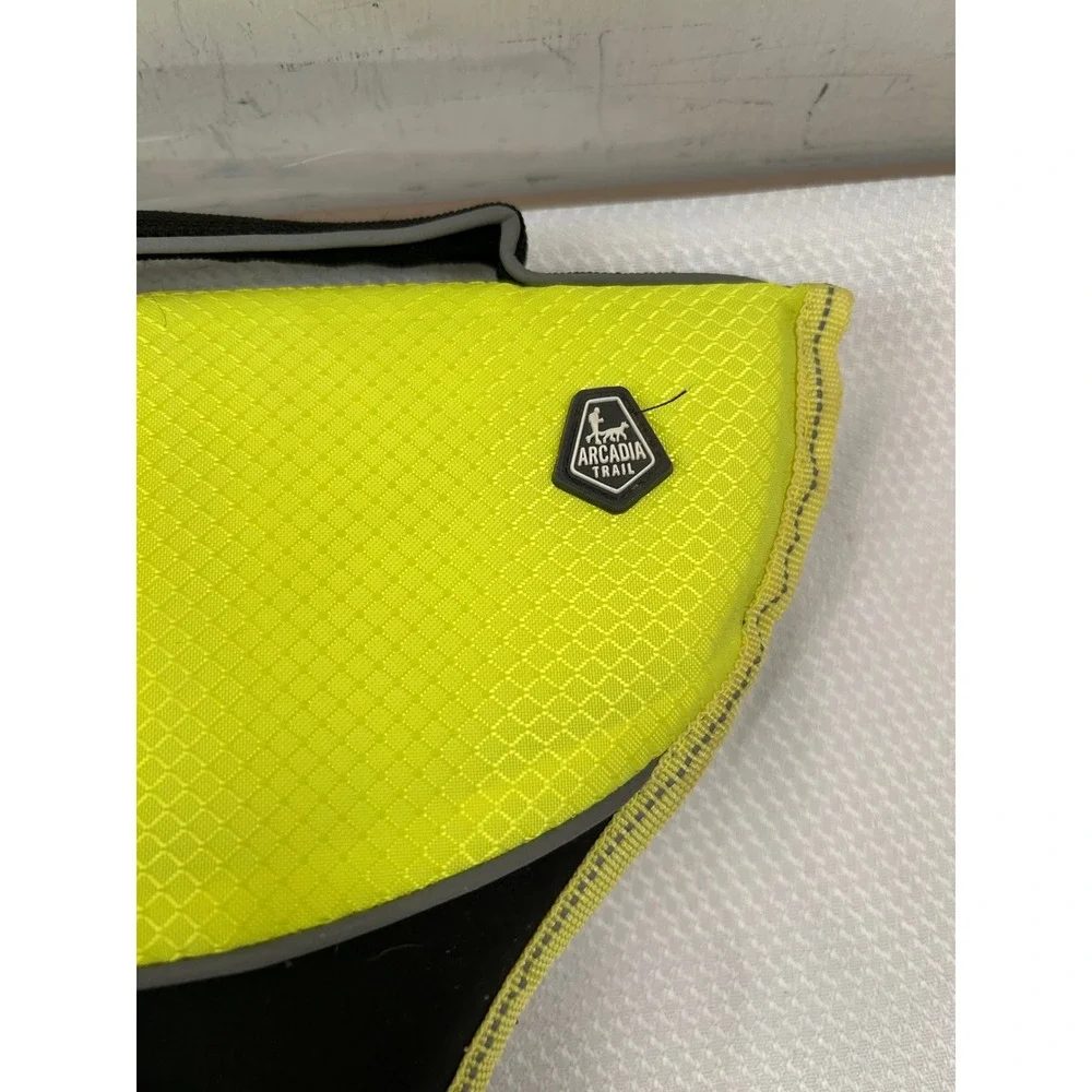 Arcadia Trail Flotation Coat Small Yellow Reflective Dog Life Vest Pet Safety